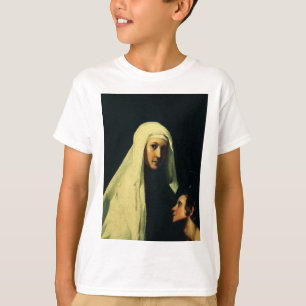 Saint Frances of Rome Guardian Angel Fine Art T-Shirt