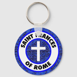 Saint Frances of Rome Key Ring