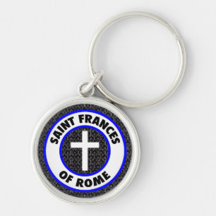 Saint Frances of Rome Key Ring