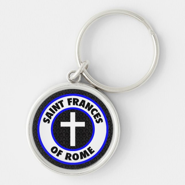 Saint Frances of Rome Key Ring (Front)