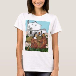 Saint Francis and Saint Clare of Assisi T-Shirt