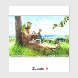 Saint Francis and the sermon-preaches to the birds