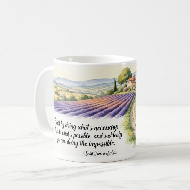 Saint Francis Assisi  Coffee Mug (Front Left)