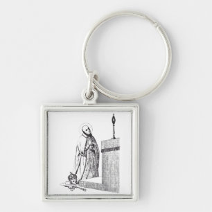 Saint Francis Borgia Duke of Gandía Key Ring