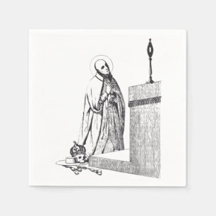 Saint Francis Borgia Duke of Gandía Napkin