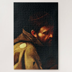 Saint Francis by Caravaggio Baroque Masterpiece Jigsaw Puzzle