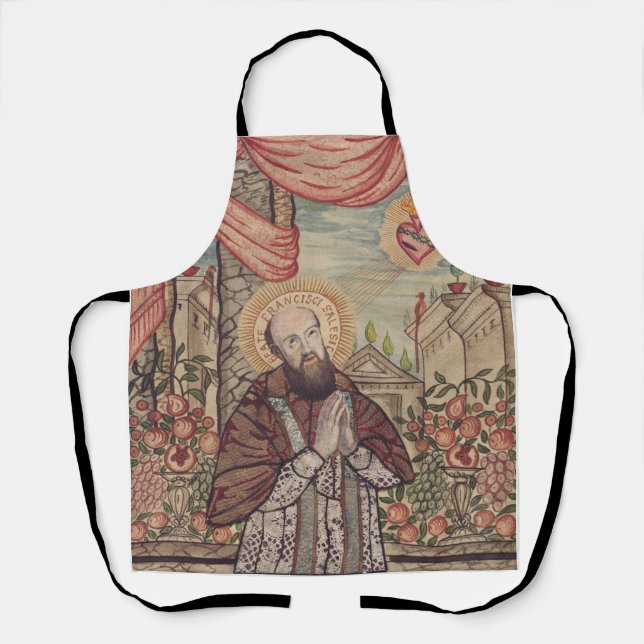Saint Francis de Sales Bishop of Geneva Apron (Front)