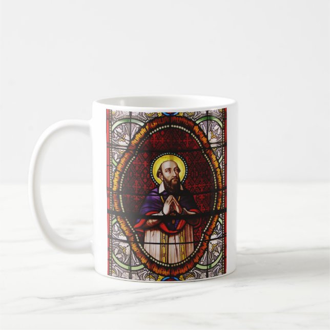 Saint Francis de Sales Bishop of Geneva Coffee Mug (Left)