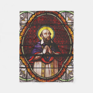 Saint Francis de Sales Bishop of Geneva Fleece Blanket