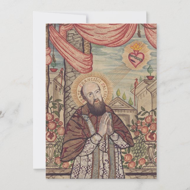 Saint Francis de Sales Bishop of Geneva Invitation (Front)