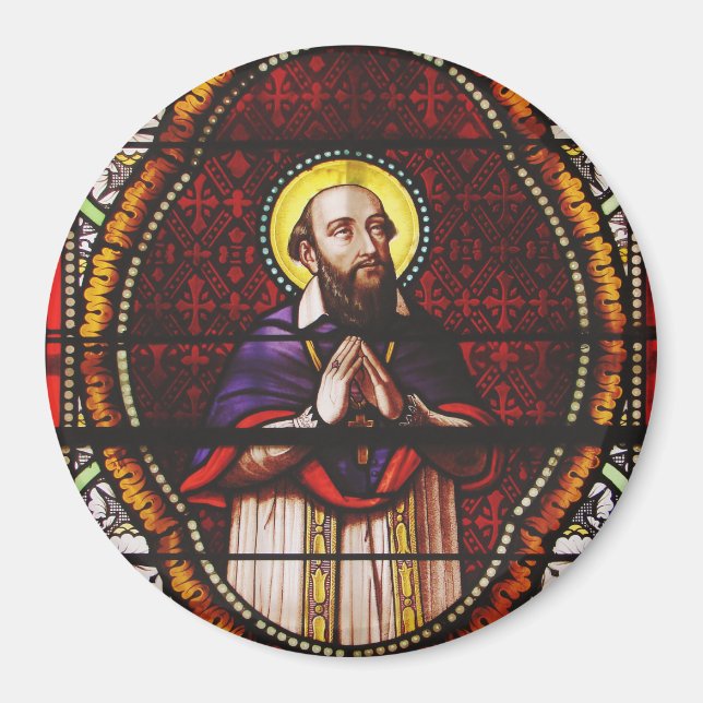 Saint Francis de Sales Bishop of Geneva Magnet (Front)