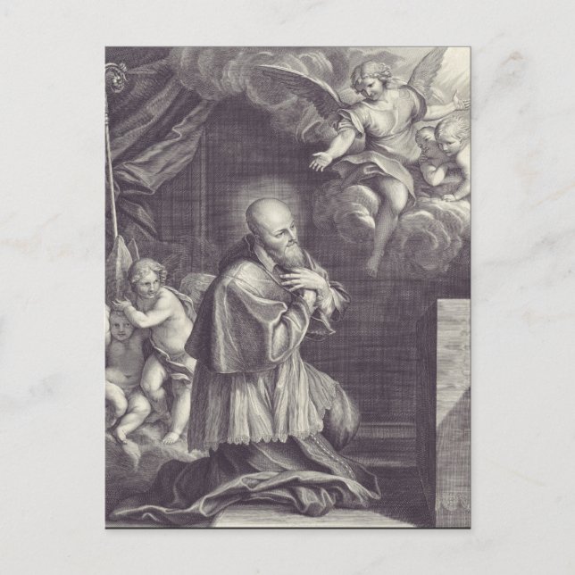 Saint Francis de Sales Bishop of Geneva Postcard (Front)