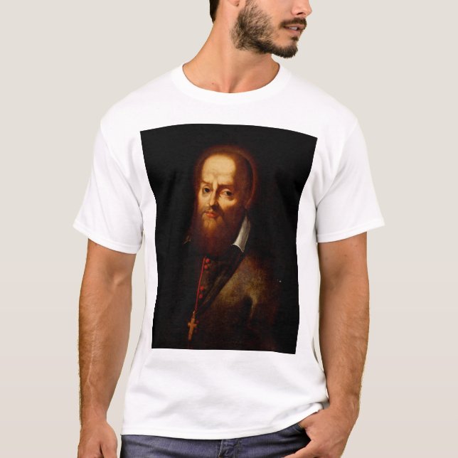 Saint Francis de Sales Bishop of Geneva T-Shirt (Front)