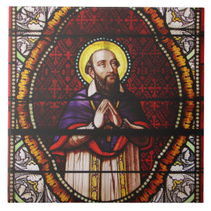 Saint Francis de Sales Bishop of Geneva Tile