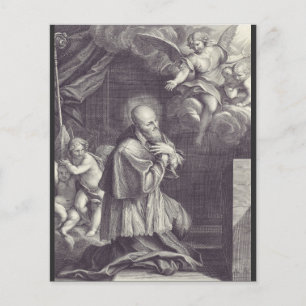 Saint Francis de Sales Black and White Art