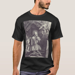 Saint Francis de Sales Black and White Art T-Shirt