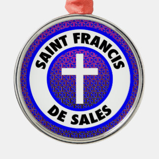 Saint Francis de Sales Metal Tree Decoration