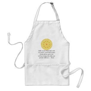 Saint Francis de Sales QUOTE about Angels Standard Apron