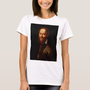 Saint Francis de Sales The Gentle Doctor Fine Art T-Shirt
