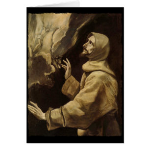 Saint Francis Eyes Towards Heaven