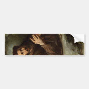 Saint Francis in Prayer (Christian Faith) Bumper Sticker