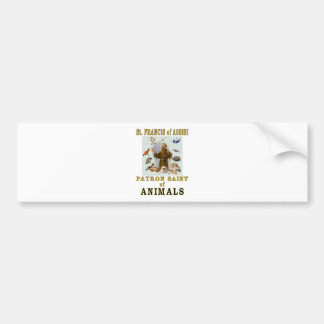 SAINT FRANCIS of ASSISI Bumper Sticker