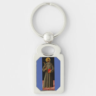 Saint Francis of Assisi by Antoniazzo Romano Key Ring