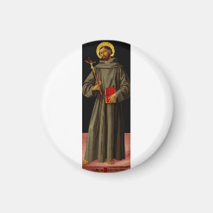 Saint Francis of Assisi by Antoniazzo Romano Magnet