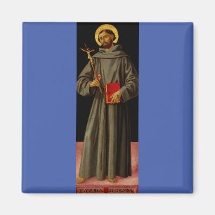 Saint Francis of Assisi by Antoniazzo Romano Magnet