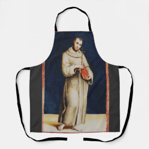 Saint Francis of Assisi by Raphael Renaissance Art Apron