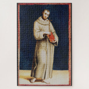 Saint Francis of Assisi by Raphael Renaissance Art Jigsaw Puzzle