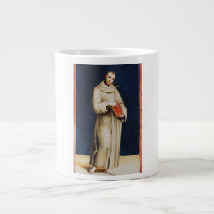 Saint Francis of Assisi by Raphael Renaissance Art Large Coffee Mug