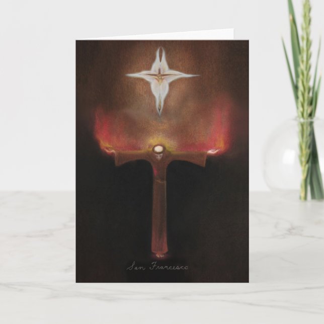 Saint Francis of Assisi Card (Front)