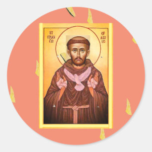 Saint Francis of Assisi Classic Round Sticker