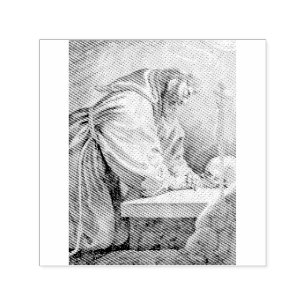 Saint Francis of Assisi Founder of the Franciscan Self-inking Stamp