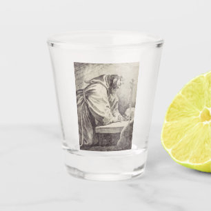 Saint Francis of Assisi Founder of the Franciscan Shot Glass