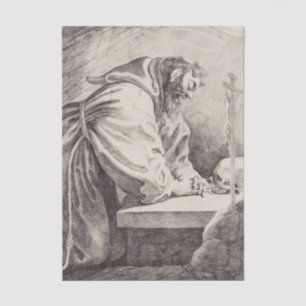 Saint Francis of Assisi Founder of the Franciscan Tissue Paper