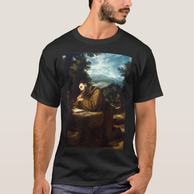 Saint Francis of Assisi Herald of Peace T-Shirt (Front)