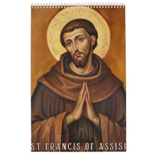 Saint Francis of Assisi – Inspirational Faith  Calendar