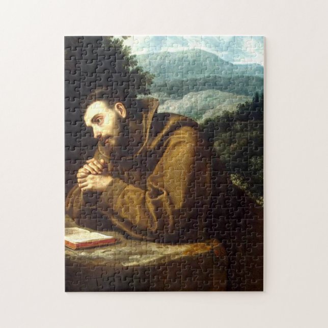 Saint Francis of Assisi Jigsaw Puzzle (Vertical)