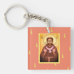 Saint Francis of Assisi Key Ring