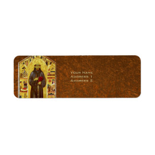 Saint Francis of Assisi Mediaeval Religious Icon