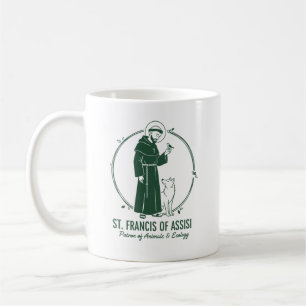Saint Francis of Assisi: Patron of Animals Coffee Mug