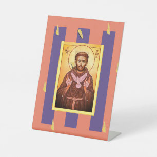 Saint Francis of Assisi Pedestal Sign