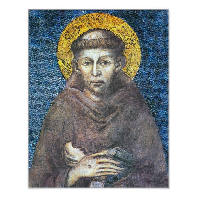 Saint Francis of Assisi Photo Print (Front)