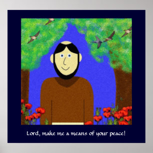 Saint Francis of Assisi Poster