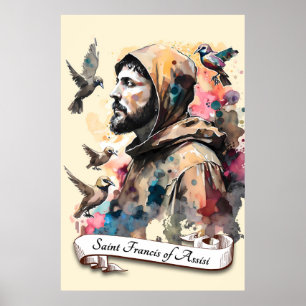Saint Francis of Assisi Poster