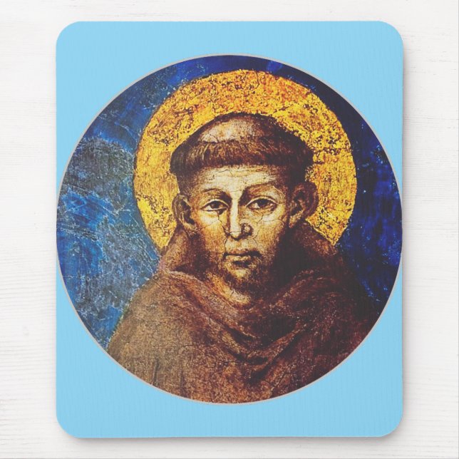 Saint Francis of Assisi The Canticle of Creation Mouse Mat (Front)