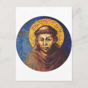 Saint Francis of Assisi The Canticle of Creation Postcard