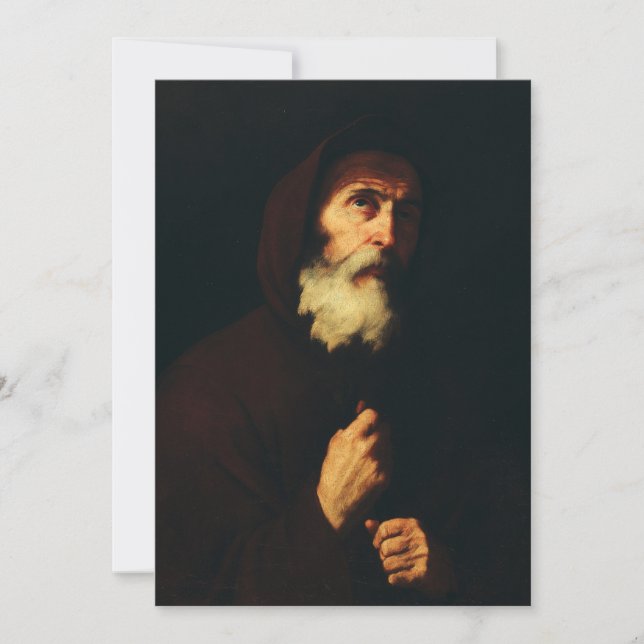 Saint Francis of Paola Holiday Card (Front)